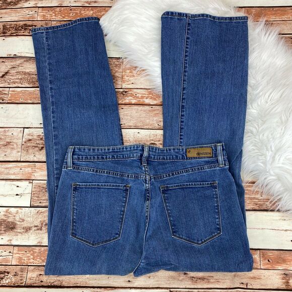 Levi's Denizen Women's Bootcut Jeans Sz 16 Stretch Medium Wash Mid Rise Zip Fly - Picture 6 of 6